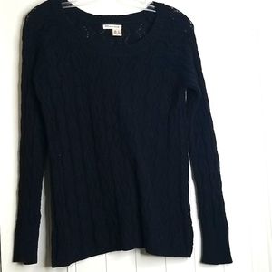 DKNY Black Knit Sweater